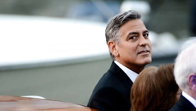 Guests had lobsters, wild mushrooms and figs at George Clooney's wedding