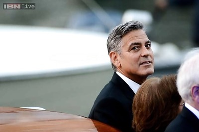 Guests had lobsters, wild mushrooms and figs at George Clooney's wedding