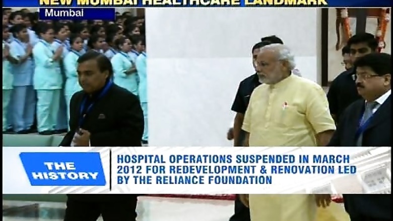 PM Modi inaugurates Sir HN Reliance Foundation Hospital: As it happened