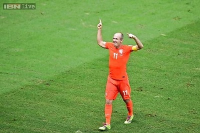 Frustrated Robben pleased to be back on international duty