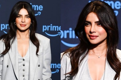 Priyanka Chopra Gives Boss Lady Vibes In Grey Pantsuit, Gets Papped At Trailblazers Event, Watch Video