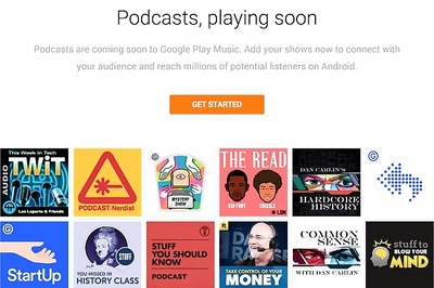 Google Play Music to launch podcasts