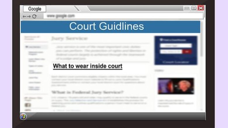 How to Dress for Jury Duty