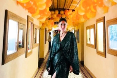 Kareena Kapoor Looks Glamorous in Green for Her New Year Celebration in Switzerland