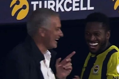 WATCH: Fred's Animated Chat With Jose Mourinho After First Hat-trick Of His Career