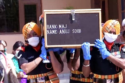 Major Anuj Sood Killed in Handwara Encounter Cremated in Chandigarh