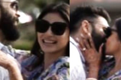Mouni Roy Shares Sweet Kiss With Suraj Nambiar at Post-Wedding Pool Party, Watch Video