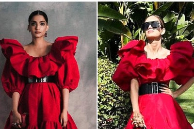 Who Wore the Alexander McQueen Red Dress Better? Sonam Kapoor Ahuja or Natasha Poonawalla