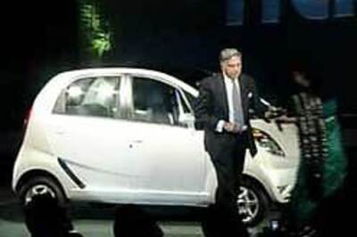First Look: Ratan Tata unveils Nano