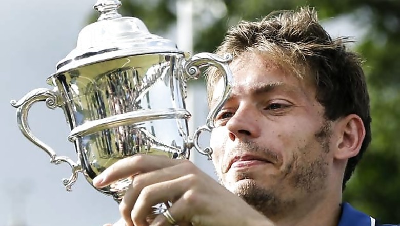 Mahut beats Hewitt to win the Hall of Fame title
