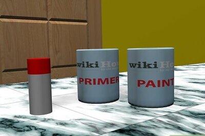 How to Paint a Stained Door