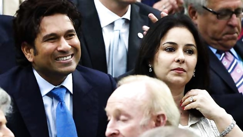 Tendulkar watches Federer-Djokovic match