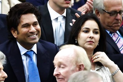 Tendulkar watches Federer-Djokovic match