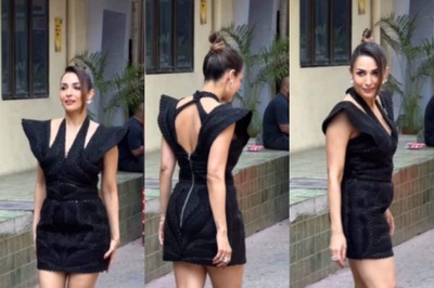 Sexy! Malaika Arora Sizzles, Flaunts Her Curves In A Little Black Dress; Watch Hot Video