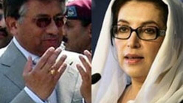 Mush willing to share power with Bhutto: Sources