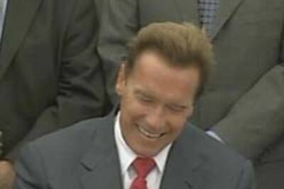 Arnold Schwarzenegger may make it to Washington