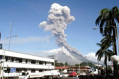 Thousands More Filipinos Displaced as Volcanic Lava Fires Ash 5 km High