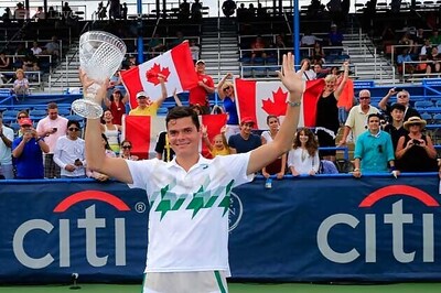 Milos Raonic beats Vasek Pospisil in 1st all-Canadian ATP final