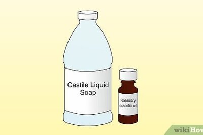 How to Make Rosemary Castile Shampoo