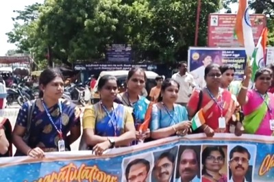 Tamil Nadu School Students Pay Tribute to ISRO Scientists, Simulate Chandrayaan-3 Landing