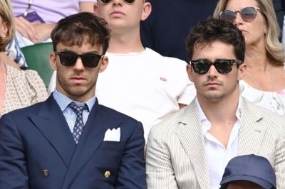 Ferrari's Charles Leclerc Hails Wimbledon's 'Incredible Atmosphere' on Visit to SW19