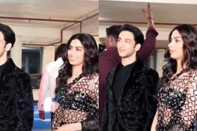 Jigra's Vedang Raina, Rumoured GF Khushi Kapoor Twin In Black At Manish Malhotra's Diwali Party| Watch