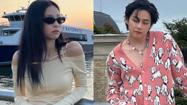 BTS' V and BLACKPINK Member Jennie New Pics Fuel Dating Rumours, Fans Say 'They Aren’t Trying to Hide It'