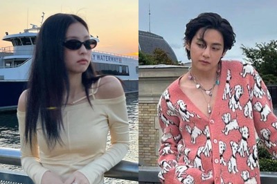 BTS' V and BLACKPINK Member Jennie New Pics Fuel Dating Rumours, Fans Say 'They Aren’t Trying to Hide It'