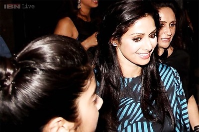 Happy family now? Sridevi spotted with Boney Kapoor's daughter Anshula