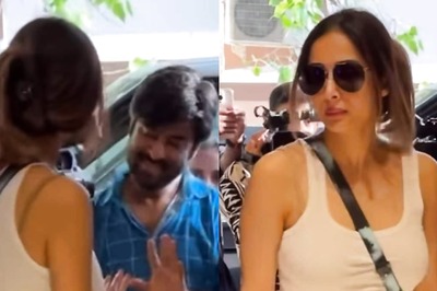 Malaika Arora Seems ANGRY, Appears To Scold Paparazzo After He Almost Falls On Her; Watch