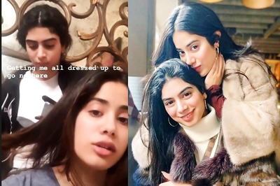 Khushi Kapoor Turns Hairstylist for Janhvi Kapoor, Helps Her to Dress to Go 'Nowhere'
