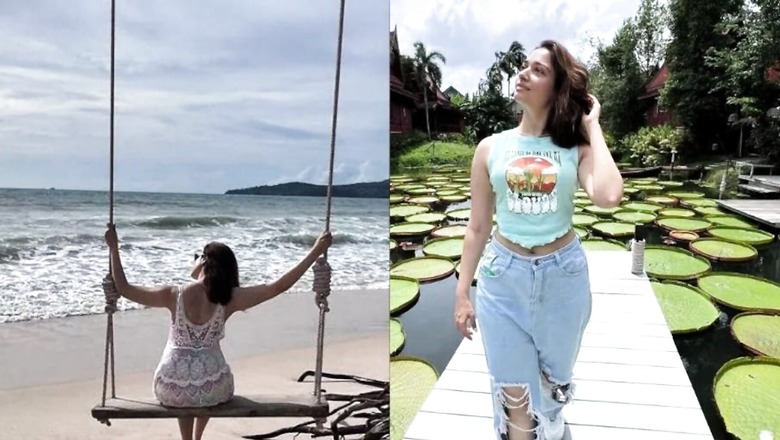 Tamannaah Bhatia’s Simple But Chic Beach Look is Major Summer Inspo