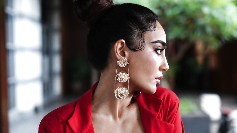 Surbhi Jyoti Sets Temperature Soaring In Sexy Red Attire; See The Diva’s Hot Pics