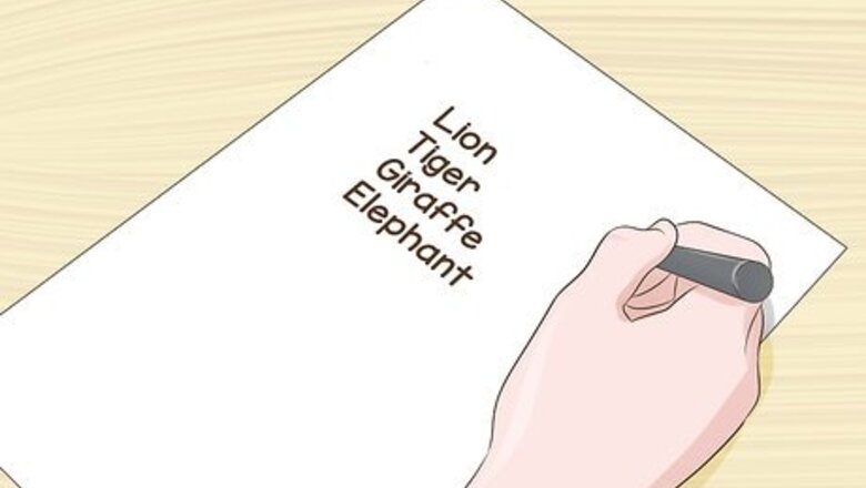 How to Make an Animal Fact Book