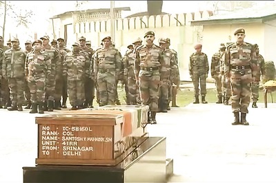 Army pays tribute to Colonel Santosh Mahadik who was killed while battling terrorists in Kupwara, J&K