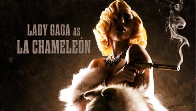 Snapshot: Lady Gaga drapes a dead beast in 'Machete Kills'