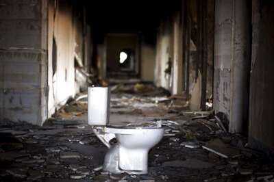 Woman who put her foot down for toilet becomes 'cleanliness ambassador'