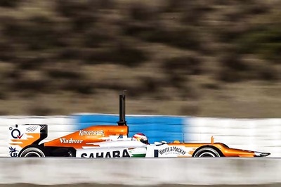 Smooth run for Force India in Barcelona testing