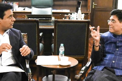 KT Rama Rao Meets Piyush Goyal in Delhi, Seeks Clarity on Paddy Purchase