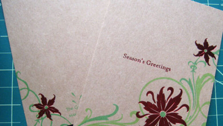 How to Make a Gift Pouch from a Greeting Card