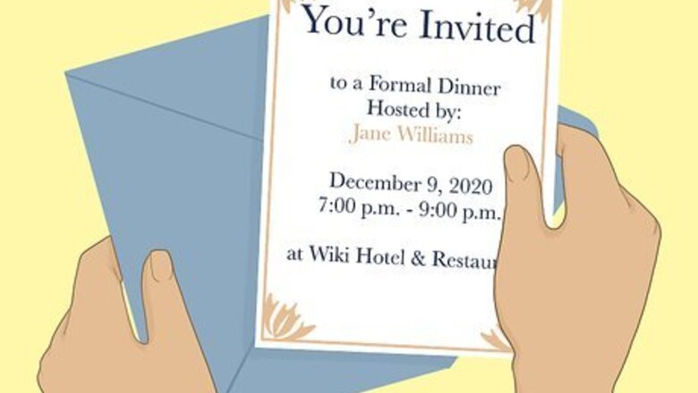 How to Accept an Invitation for Dinner