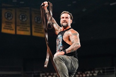 WATCH: CM Punk Goes Live on Social Media From Under Ring Before Delivering Surprise Attack On Drew McIntyre