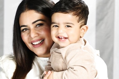 In Pics: Actress Shamna Kasim's Adorable Moments With Her Son