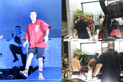 Justin Bieber Snapped At Mumbai Airport Right After His Maiden India Concert