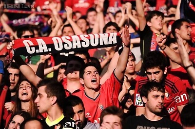Three former directors of Spanish club Osasuna arrested