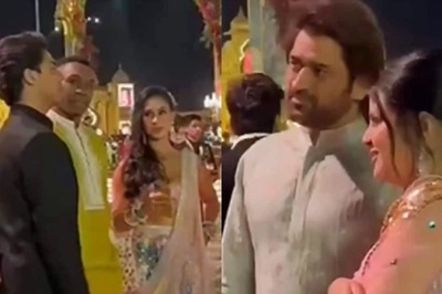 Aryan Khan Bonds With CSK Captain MS Dhoni Ahead of IPL 2024, Video From Jamnagar Goes Viral