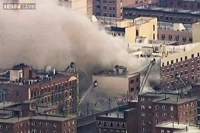 2 New York buildings collapse in explosion, 2 people dead