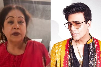 Kirron Kher Jokingly Calls Karan Johar Anarkali In ROFL Video from Bachchan’s Diwali Party; Watch