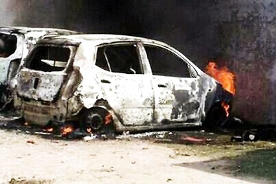 14 Cars Meant for Sale Gutted in Fire at Delhi's Vivek Vihar