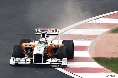 Force India impressive in Valencia practice